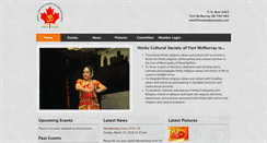 Desktop Screenshot of fmmhindusociety.com