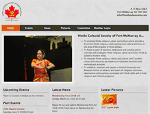 Tablet Screenshot of fmmhindusociety.com